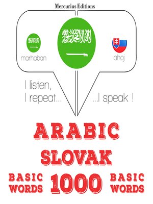 cover image of 1000 كلمة أساسية في سلوفاكيا